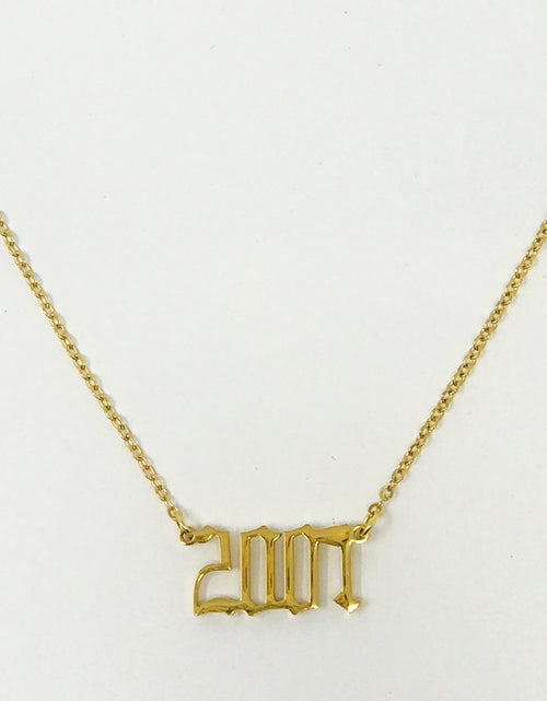 Load image into Gallery viewer, Birth Year Necklace by Ellisonyoung.com
