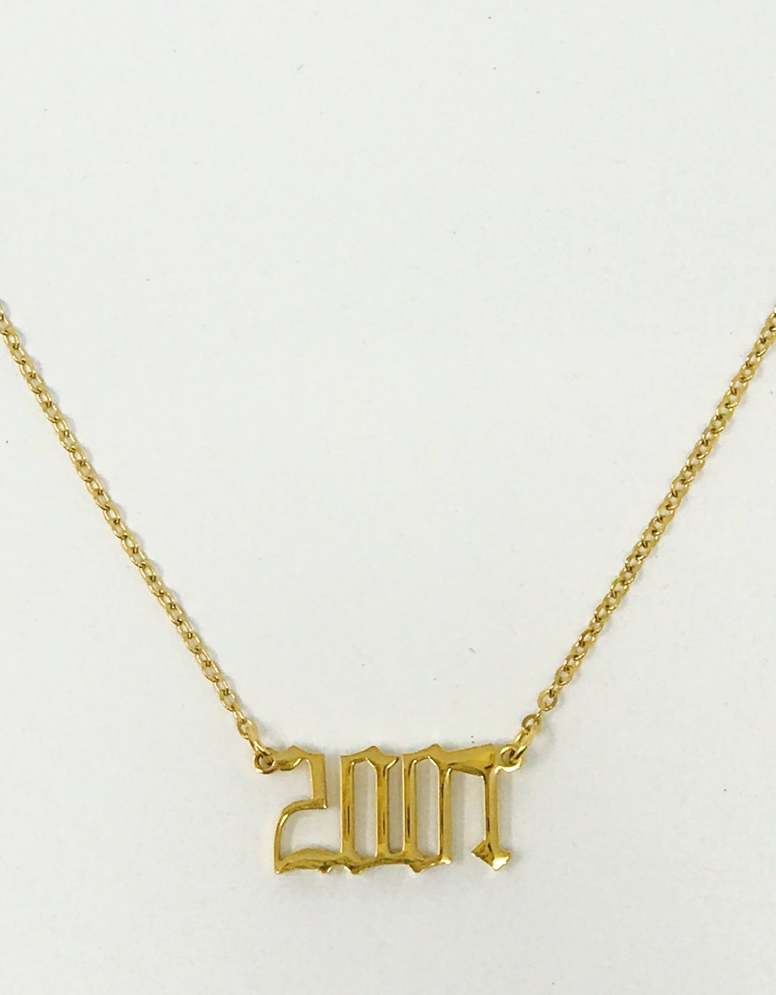 Birth Year Necklace by Ellisonyoung.com