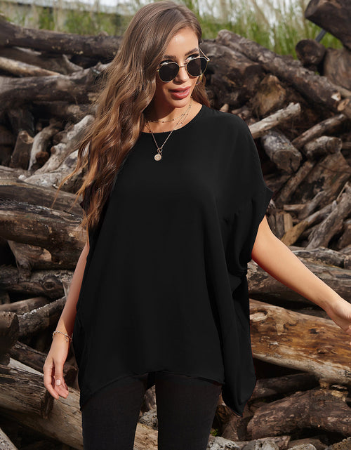 Load image into Gallery viewer, Perfee Round Neck Short Sleeve T-Shirt
