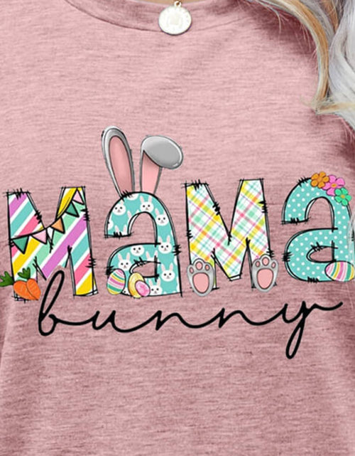 Load image into Gallery viewer, MAMA BUNNY Easter Graphic Tee
