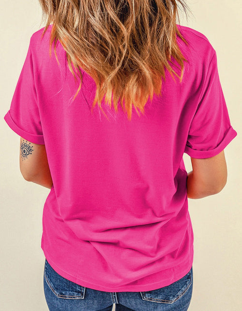 Load image into Gallery viewer, Sequin Easter Egg Short Sleeve T-Shirt
