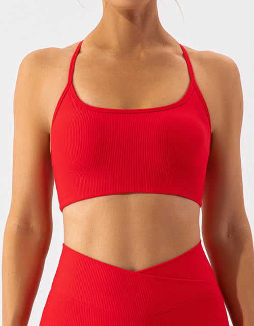 Load image into Gallery viewer, Spaghetti Strap Active Bra
