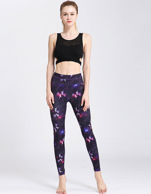 Load image into Gallery viewer, Printed Active High Waist Leggings

