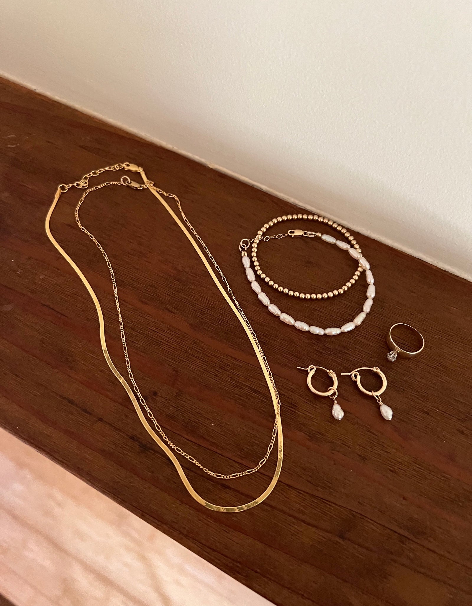 Herringbone Necklace by Urth and Sea