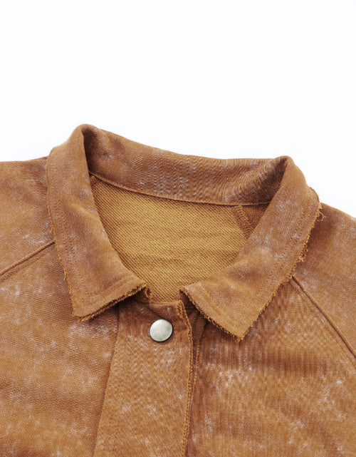 Load image into Gallery viewer, Snap Down Flap Pocket Long Sleeve Shacket
