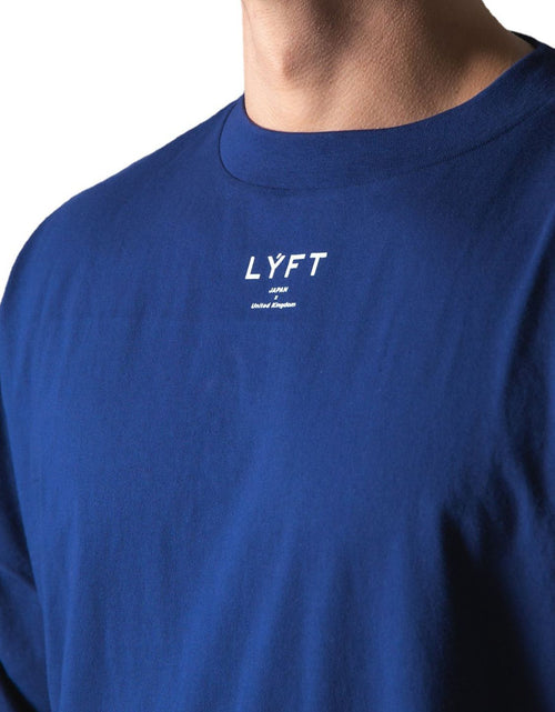 Load image into Gallery viewer, Men's Plus Size Letter Round Neck Half Sleeve T-Shirt
