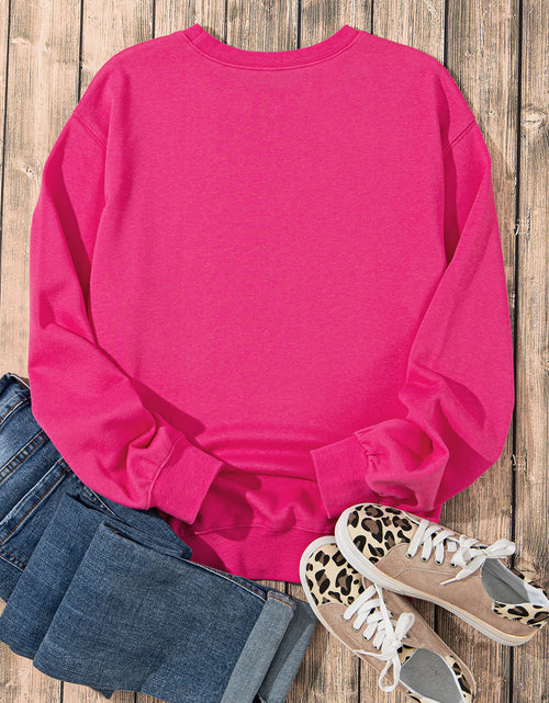 Load image into Gallery viewer, Heart Patch Long Sleeve Sweatshirt
