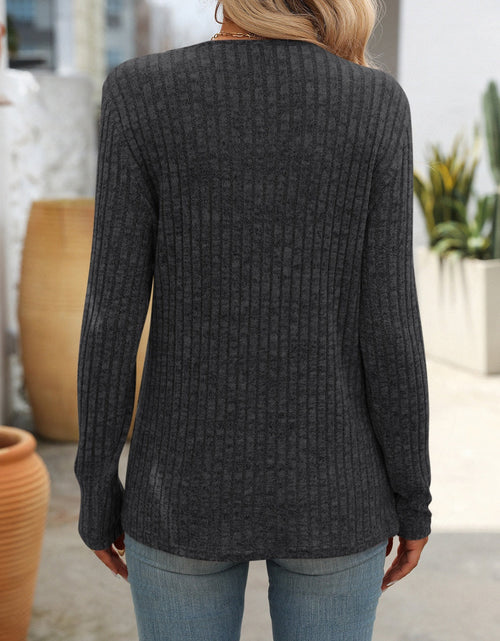 Load image into Gallery viewer, Mandy Square Neck Long Sleeve T-Shirt
