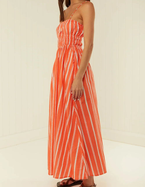 Load image into Gallery viewer, Striped Square Neck Cami Dress
