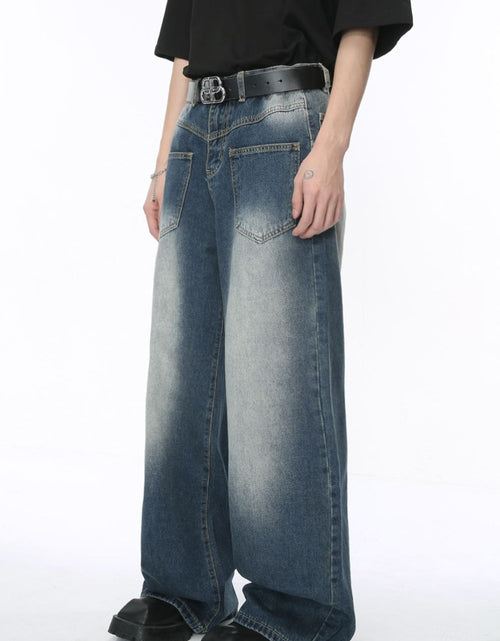 Load image into Gallery viewer, Wide Leg Jeans with Pockets
