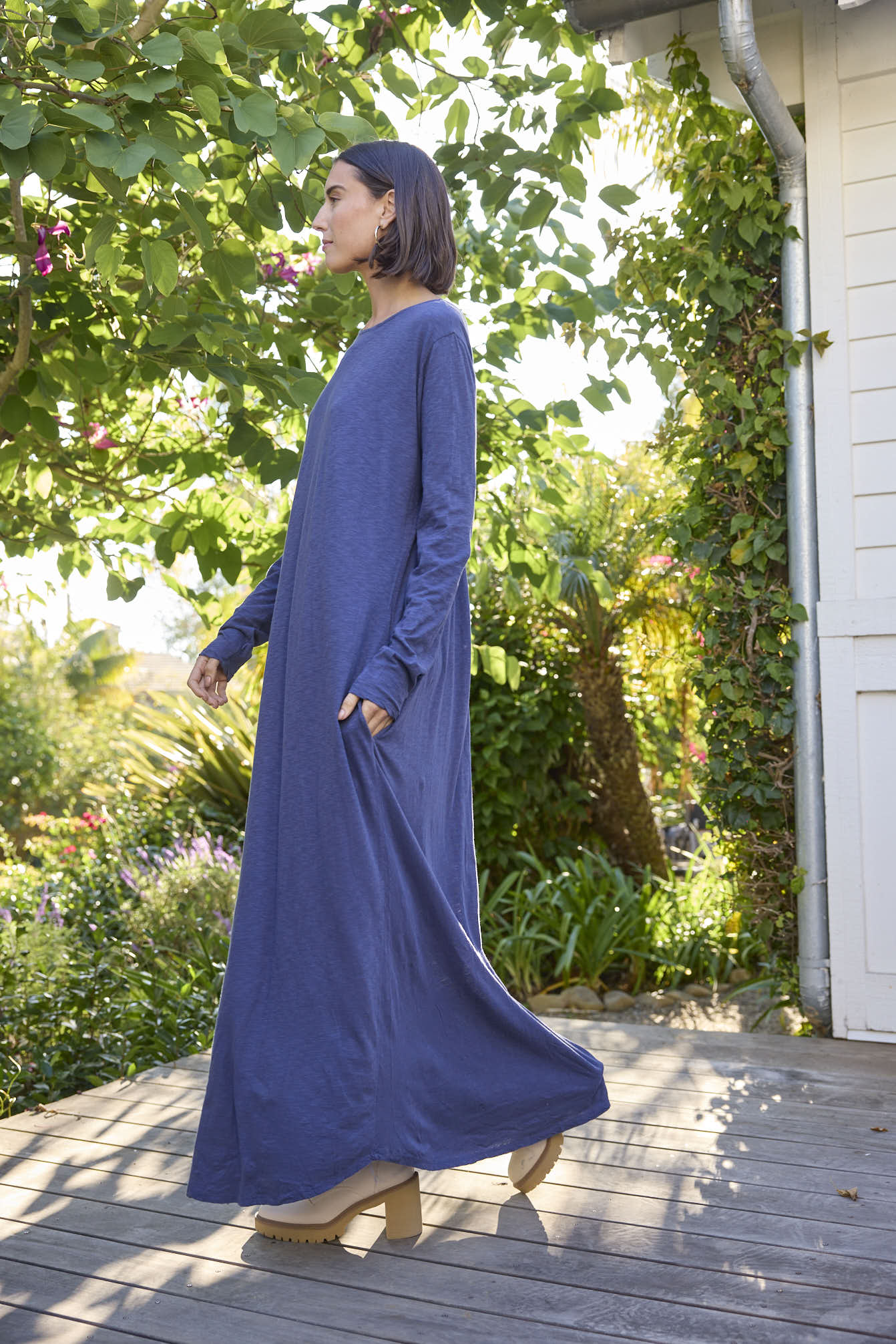 Be Clever Duo Dress - Inky Blue by And For Good