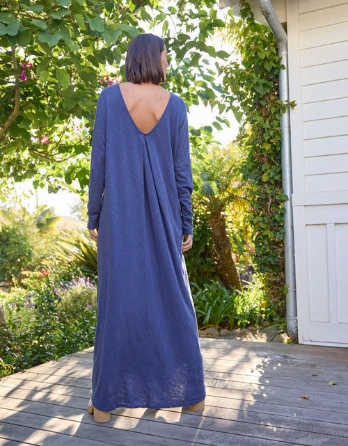Load image into Gallery viewer, Be Clever Duo Dress - Inky Blue by And For Good
