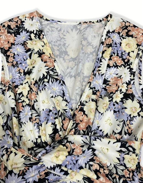 Load image into Gallery viewer, Floral Sleeveless Midi Dress
