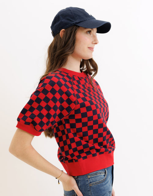 Load image into Gallery viewer, Powder Puff Sleeve Crew
