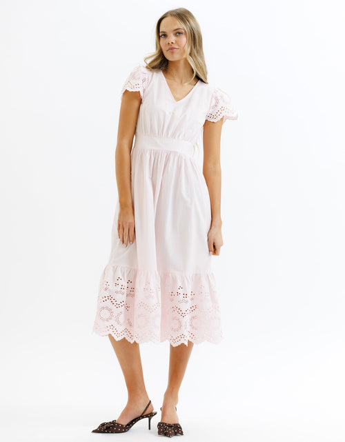 Load image into Gallery viewer, Eiffel Eyelet Dress
