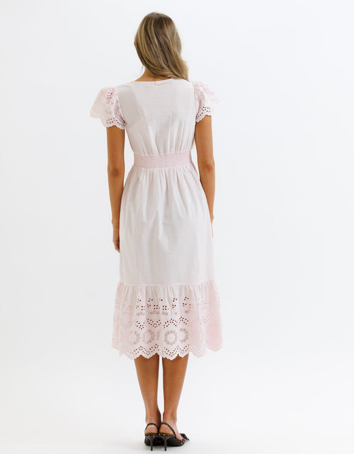 Load image into Gallery viewer, Eiffel Eyelet Dress
