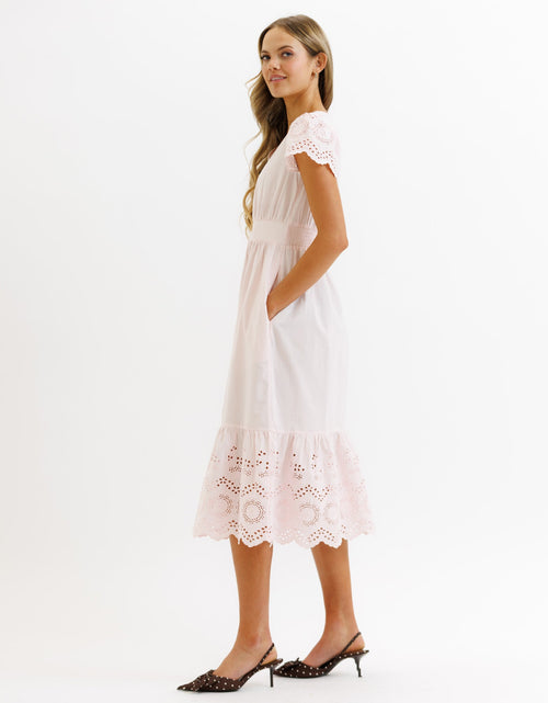 Load image into Gallery viewer, Eiffel Eyelet Dress
