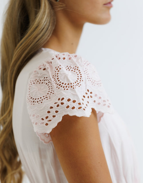 Load image into Gallery viewer, Eiffel Eyelet Dress
