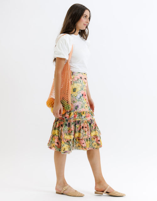 Load image into Gallery viewer, Femme &amp; Floral Skirt
