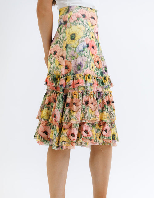 Load image into Gallery viewer, Femme &amp; Floral Skirt
