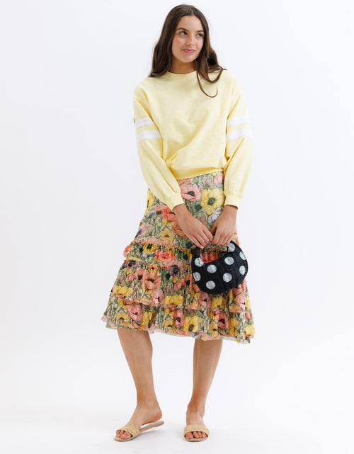 Load image into Gallery viewer, Femme &amp; Floral Skirt
