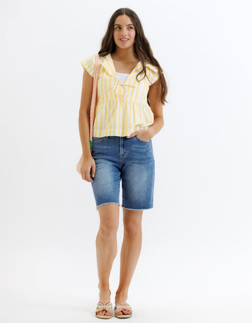 Load image into Gallery viewer, Sunshine Stripe Top
