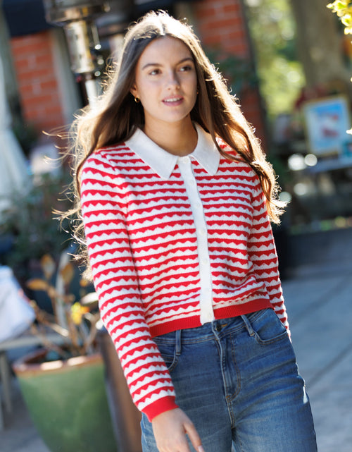 Load image into Gallery viewer, Cherry Picked Cardi
