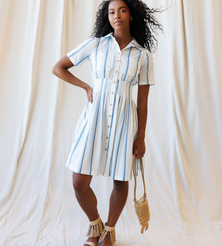 Seaside Stripe Dress