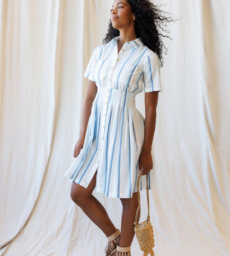 Seaside Stripe Dress