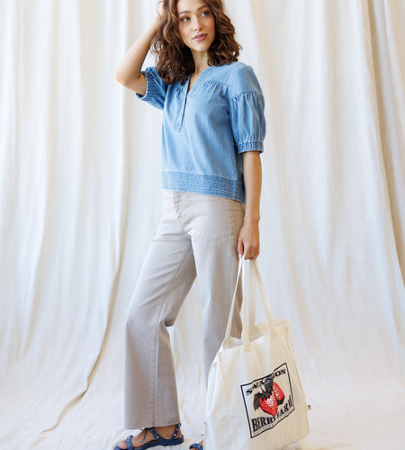 Portside Chambray Popover