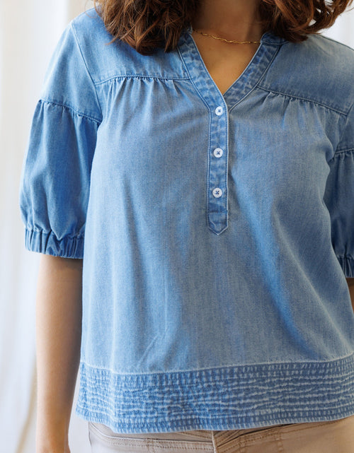Load image into Gallery viewer, Portside Chambray Popover
