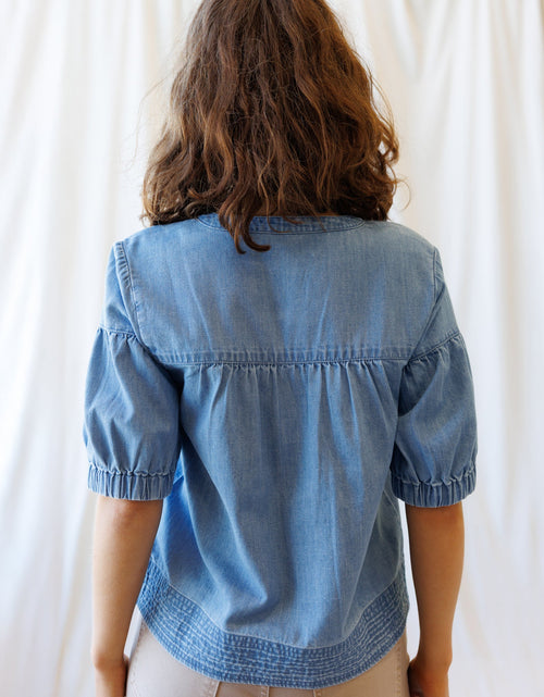 Load image into Gallery viewer, Portside Chambray Popover
