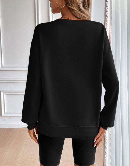 Load image into Gallery viewer, Ivy Lane Round Neck Long Sleeve Sweatshirt
