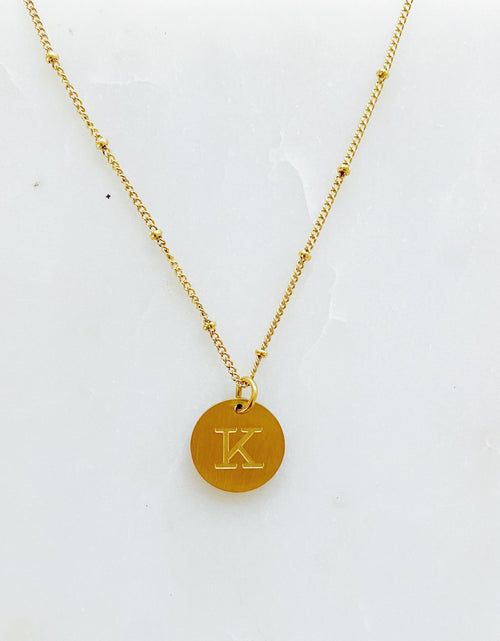 Load image into Gallery viewer, Ellison + Young: Singular Charm Initial Necklace by Ellisonyoung.com
