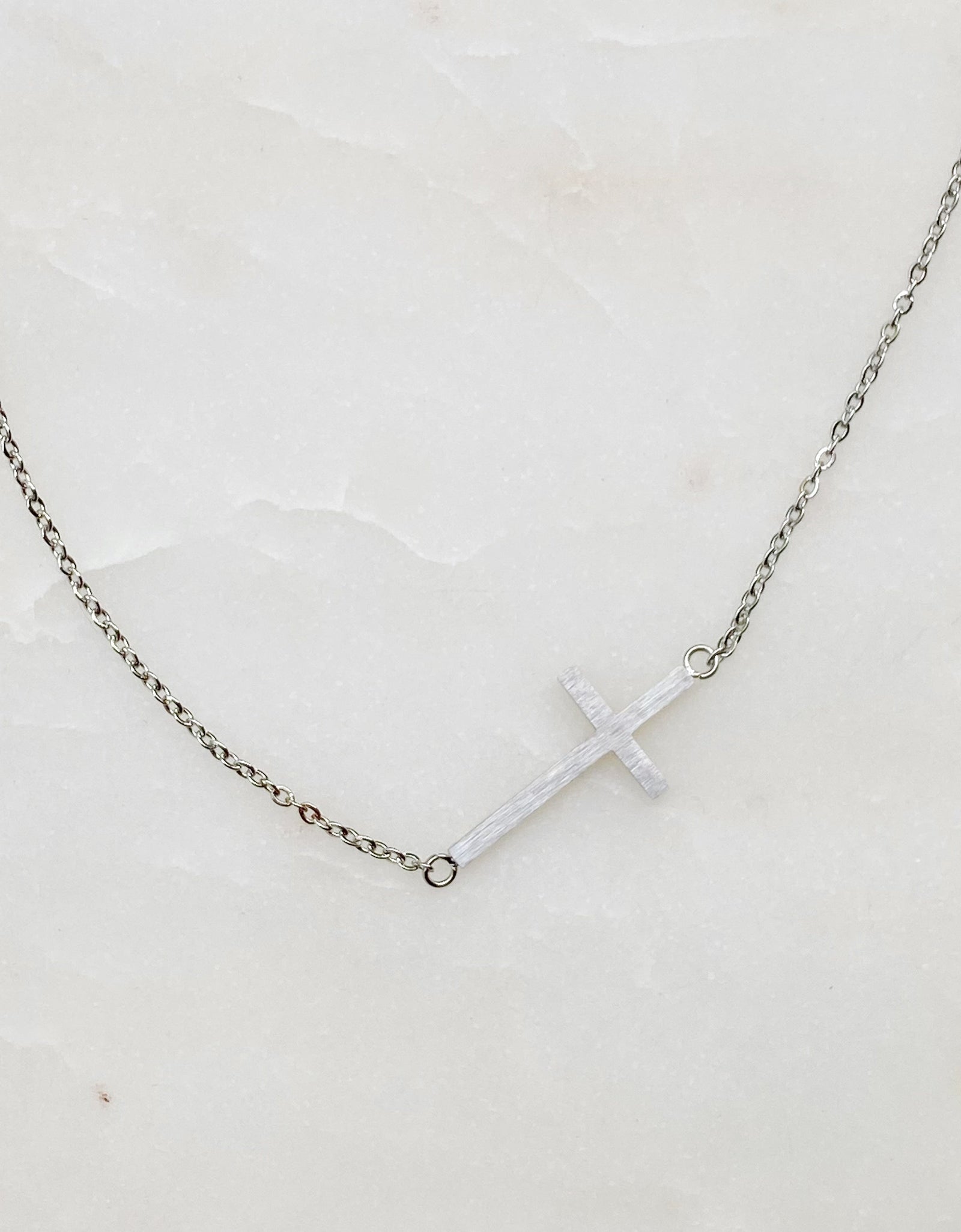 Kayla Cross Necklace by Ellisonyoung.com