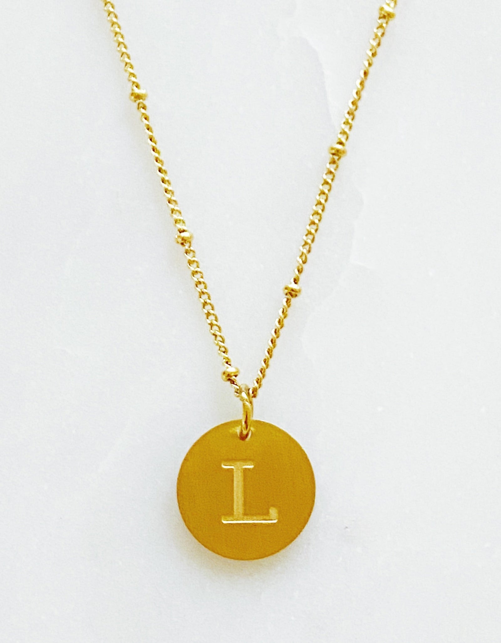Ellison + Young: Singular Charm Initial Necklace by Ellisonyoung.com