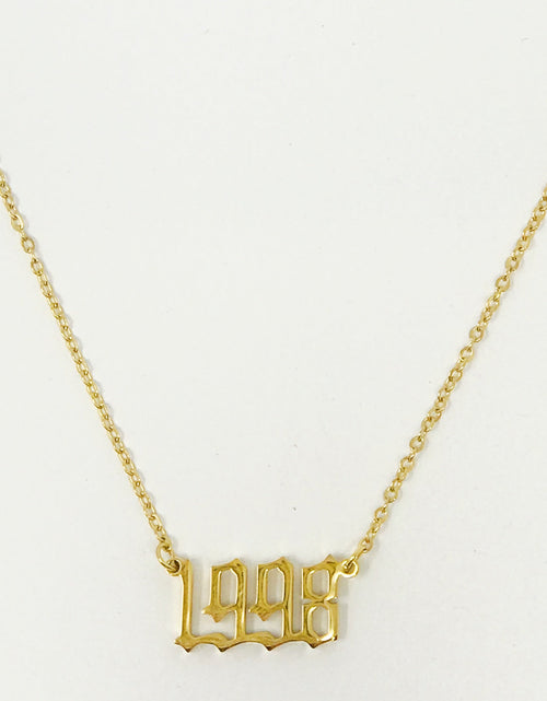 Load image into Gallery viewer, Birth Year Necklace by Ellisonyoung.com

