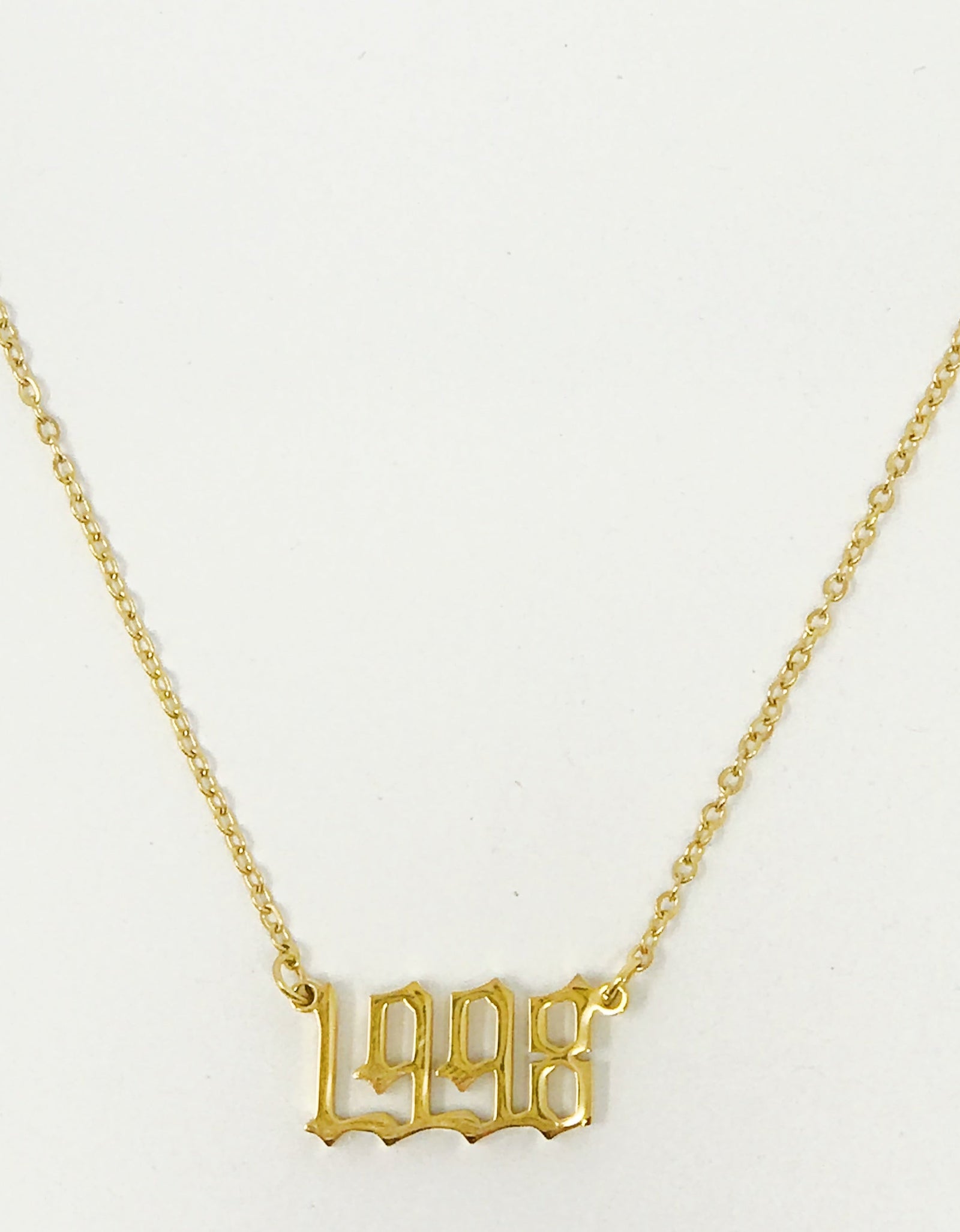Birth Year Necklace by Ellisonyoung.com