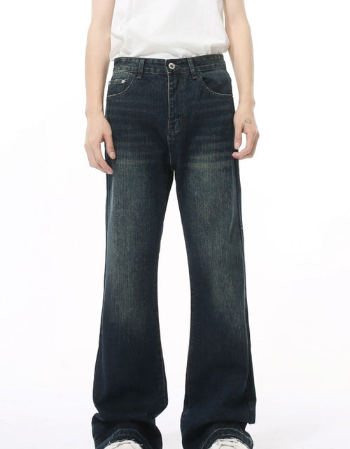 Load image into Gallery viewer, Raw Hem Jeans with Pockets
