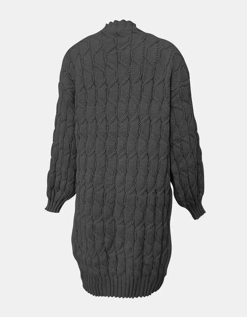 Load image into Gallery viewer, Open Front Long Sleeve Cardigan
