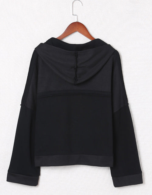 Load image into Gallery viewer, Exposed Seam Long Sleeve Hoodie
