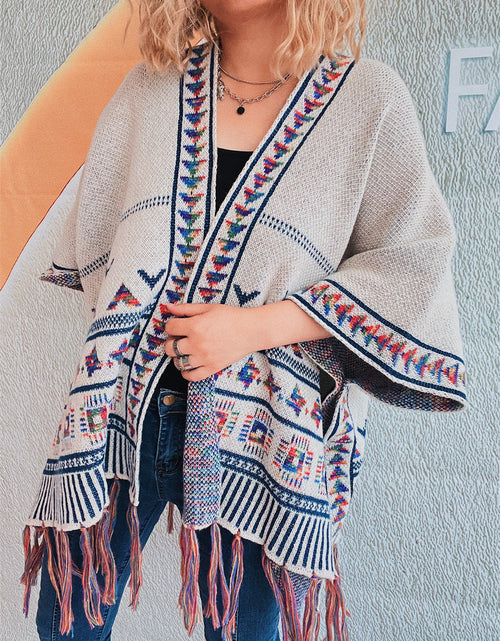 Load image into Gallery viewer, Fringe Open Front Cardigan
