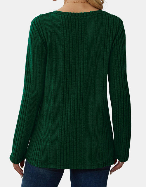 Load image into Gallery viewer, V-Neck Long Sleeve T-Shirt
