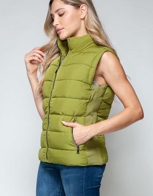 Load image into Gallery viewer, Snobbish Zip Up Turtleneck Vest with Pockets
