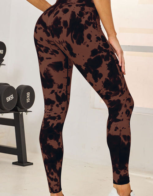 Load image into Gallery viewer, Tie-Dye High Waist Active Leggings
