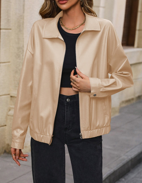 Load image into Gallery viewer, Ivy Lane Pocketed Zip Up Collared Neck Jacket
