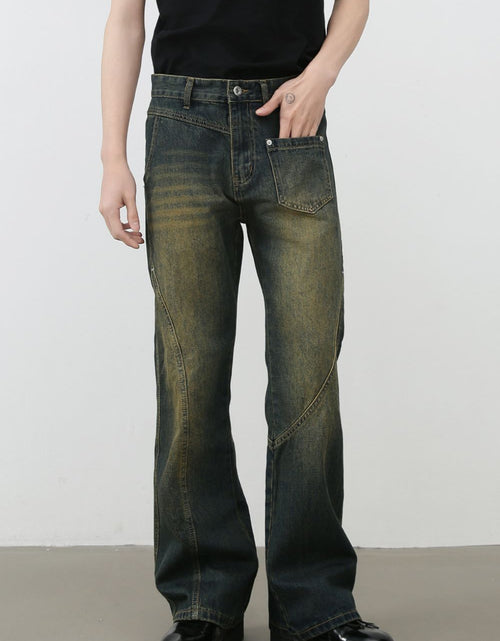 Load image into Gallery viewer, Men's Mid Rise Bootcut Jeans
