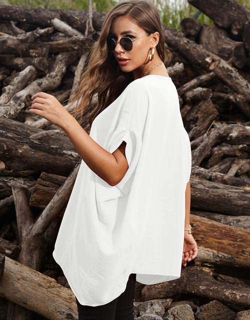 Load image into Gallery viewer, Perfee Round Neck Short Sleeve T-Shirt
