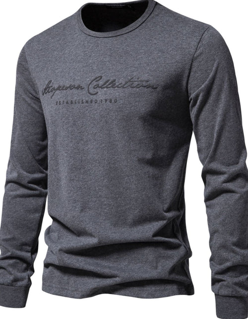 Load image into Gallery viewer, Men's Round Neck Letter Graphic T-Shirt
