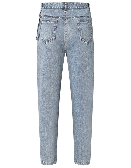 Load image into Gallery viewer, High Waist Straight Leg Jeans
